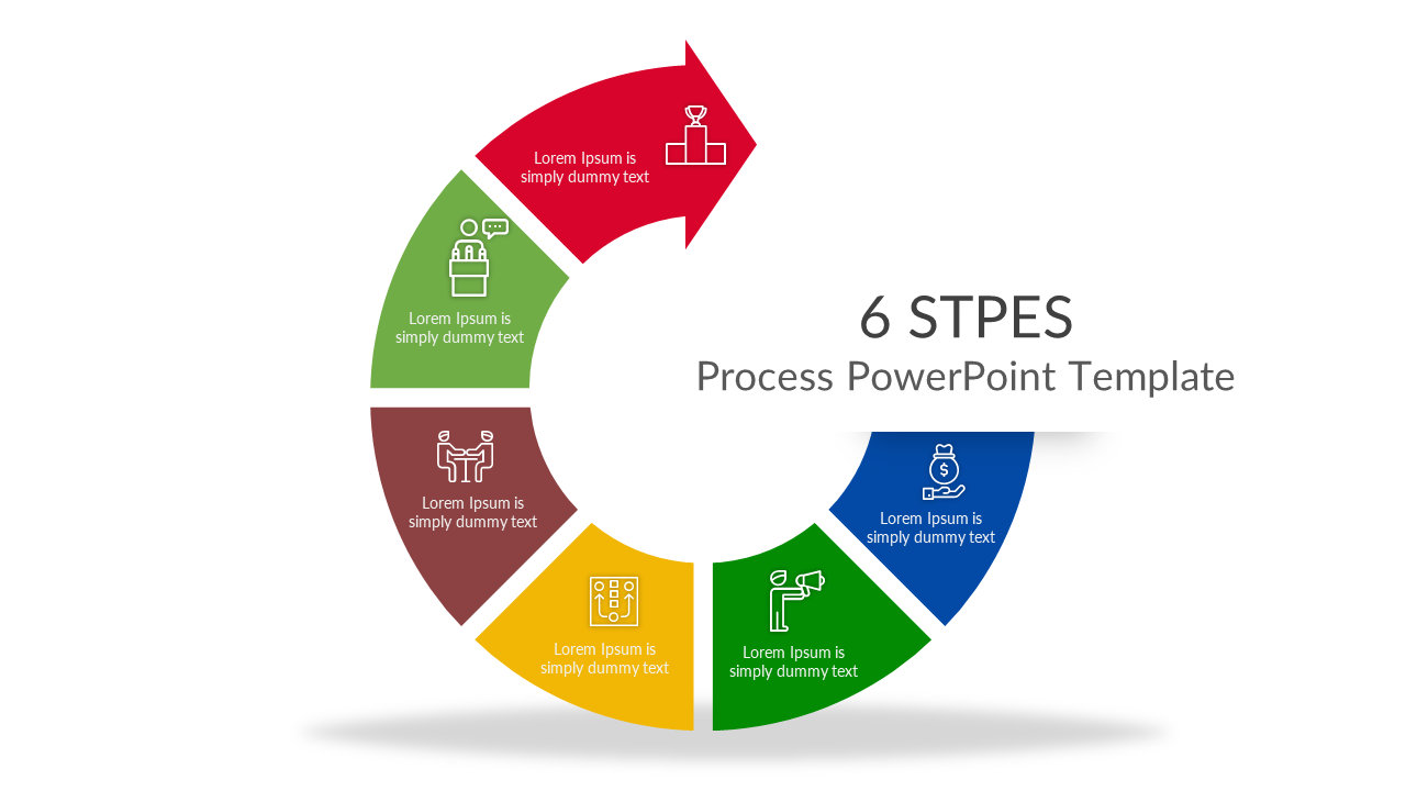 Desirable Process PowerPoint Template For Presentation